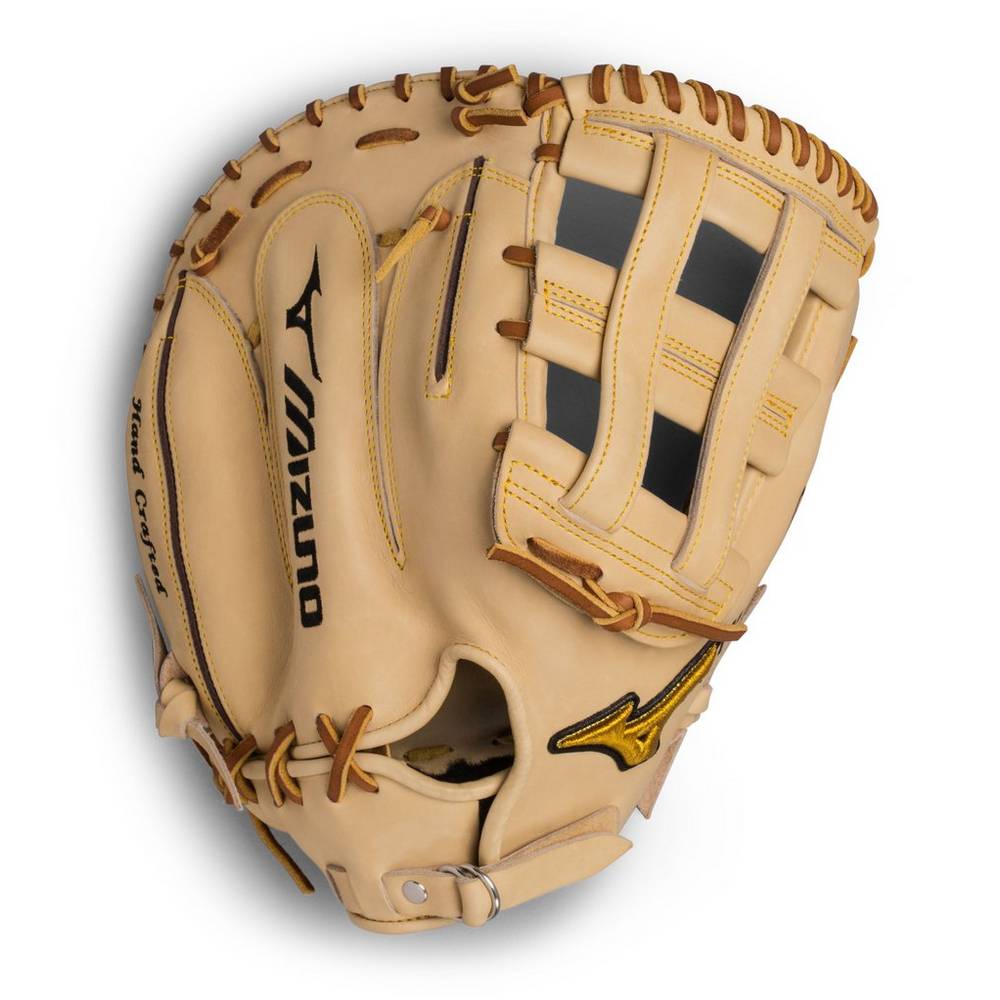 Panske Catchers Mitt Mizuno Pro First Base 13" Baseball Hnede Vypredaj PZLA78509